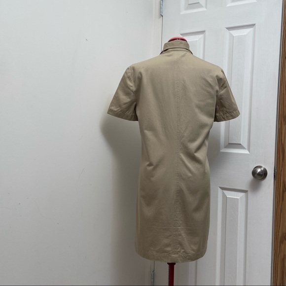 Company Ellen Tracy Women 100% cotton midi buttoned down dress. Size 6. Used. - Picture 6 of 9